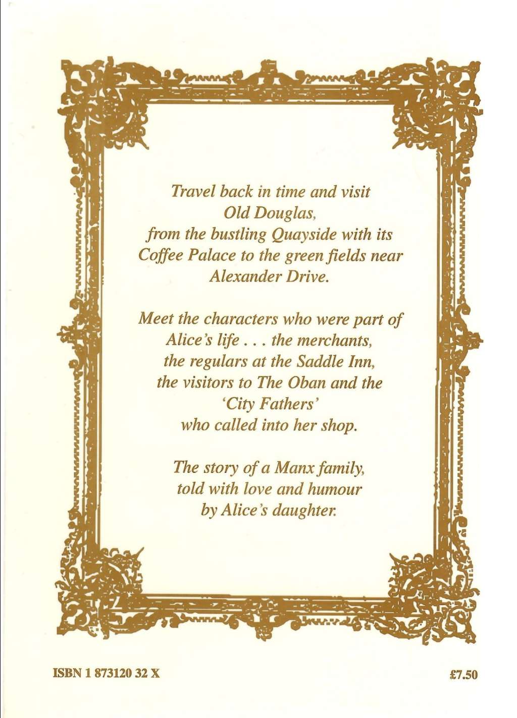 Alice"s Story A Bridge Between Two Centuries