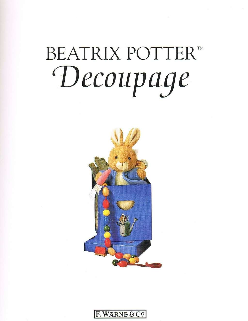 Beatrix Potter Decoupage