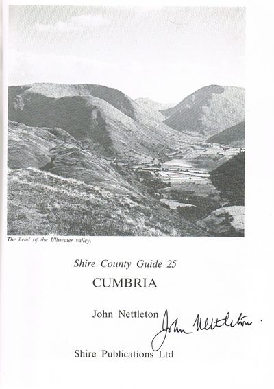 Cumbria (County Guide S.) by John Nettleton