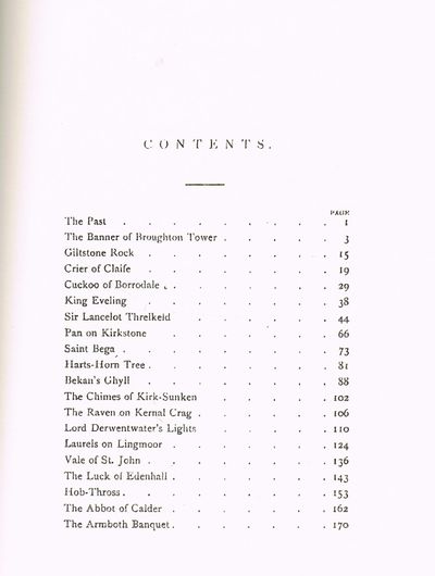 Lays and Legends of the English Lake Country by John Pagen White