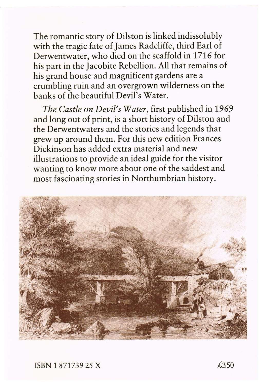 The Castle on Devil's Water: The Story of Dilston and the Tragic Earl of Derwentwater