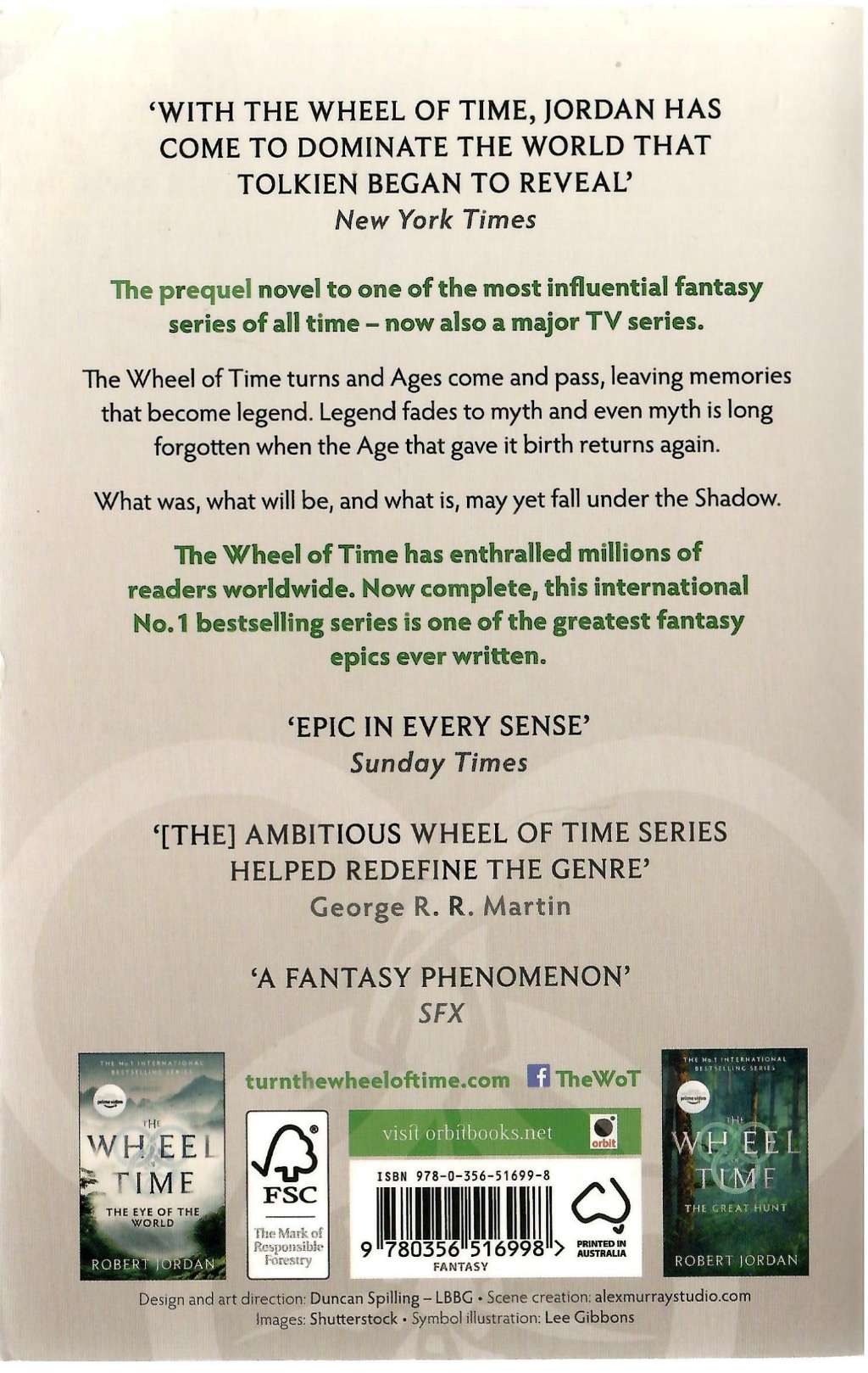 New Spring: A Wheel of Time Prequel (Now a major TV series)