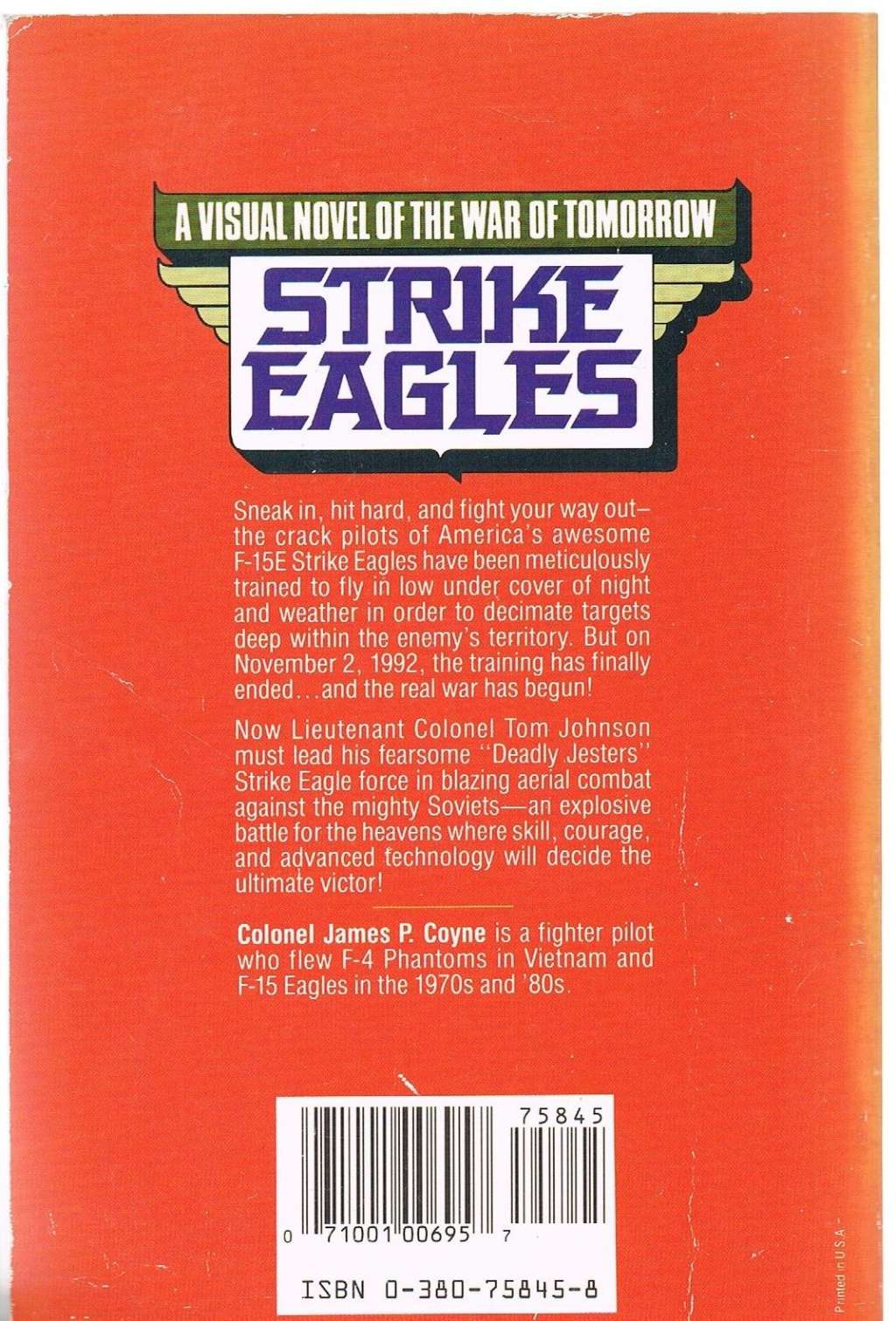 A Visual Novel of War Tomorrow: Strike Eagles (Illustrated Novel of Near Future Warfare)