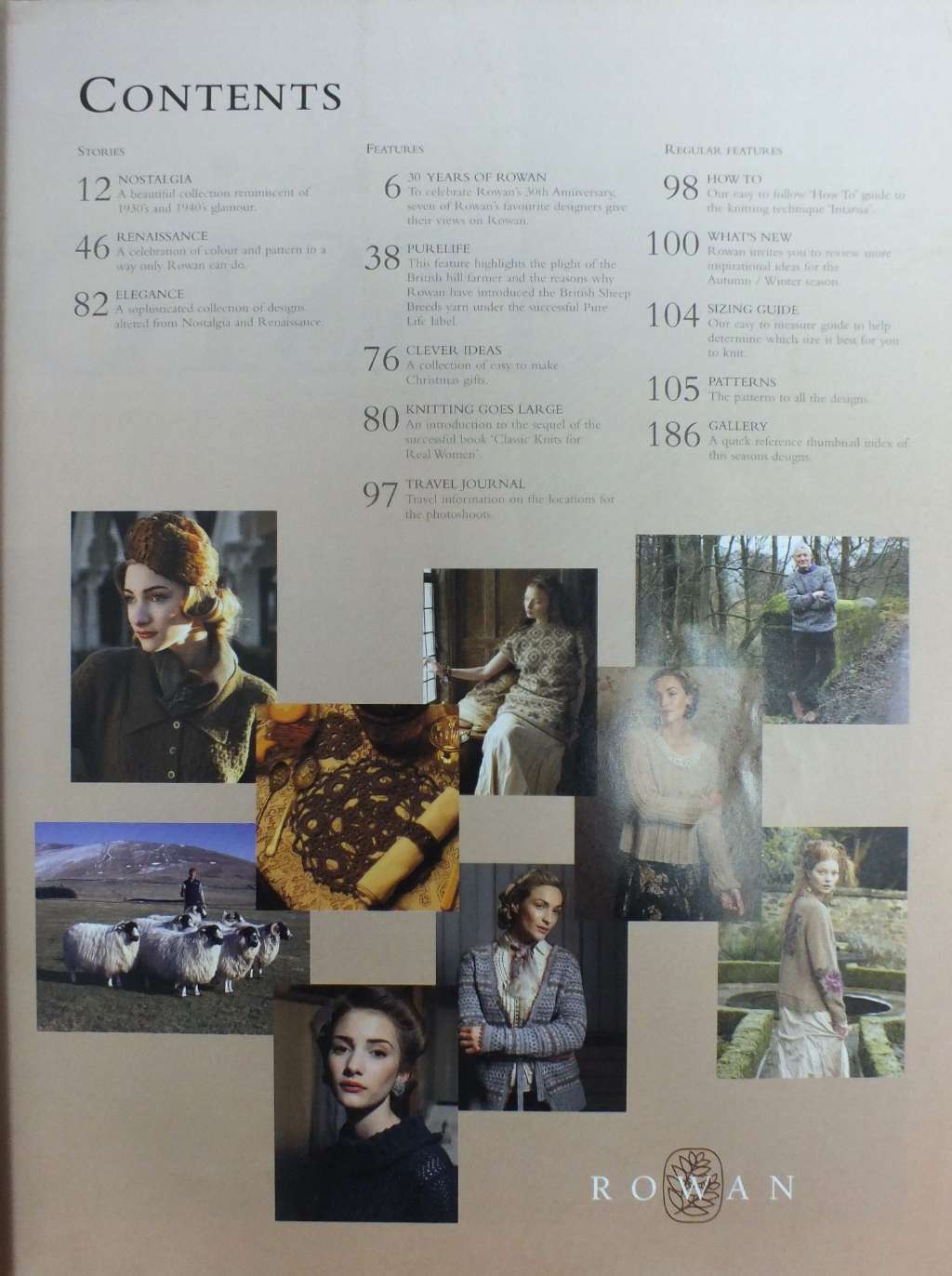 Rowan knitting and crochet magazine nr 44 30th ann