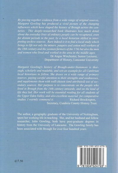 The Story of Brough-Under-Stainmore by Margaret Gowling