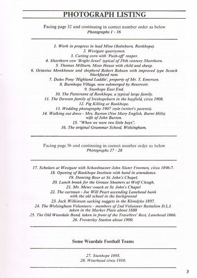 Life and Times in Weardale, 1840-1910