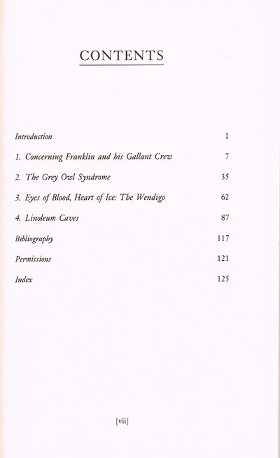 Strange Things: The Malevolent North in Canadian Literature (Clarendon Lectures in English)