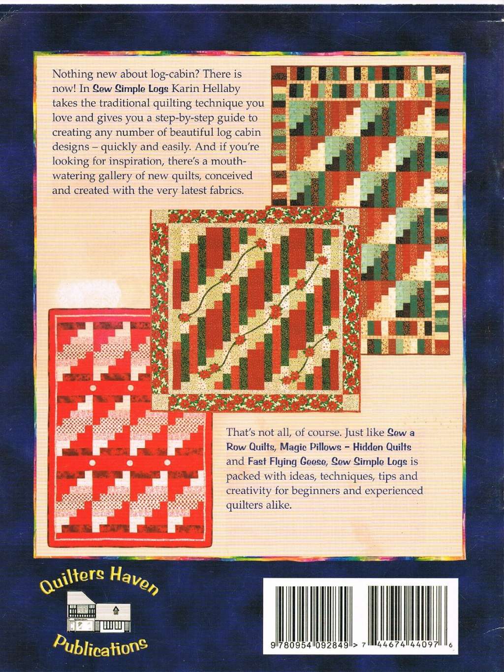 Sew Simple Logs: New Ways with a Traditional Technique