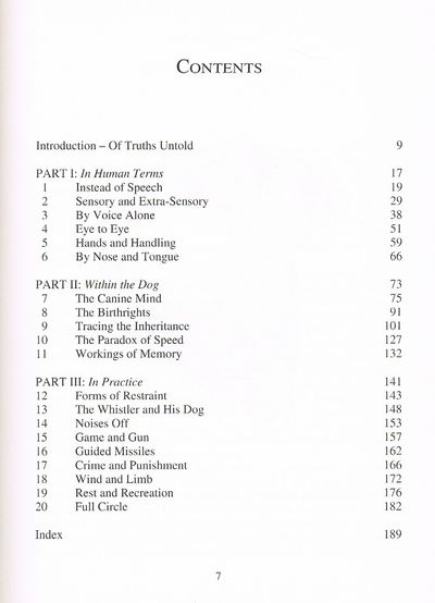 Gundog Sense and Sensibility