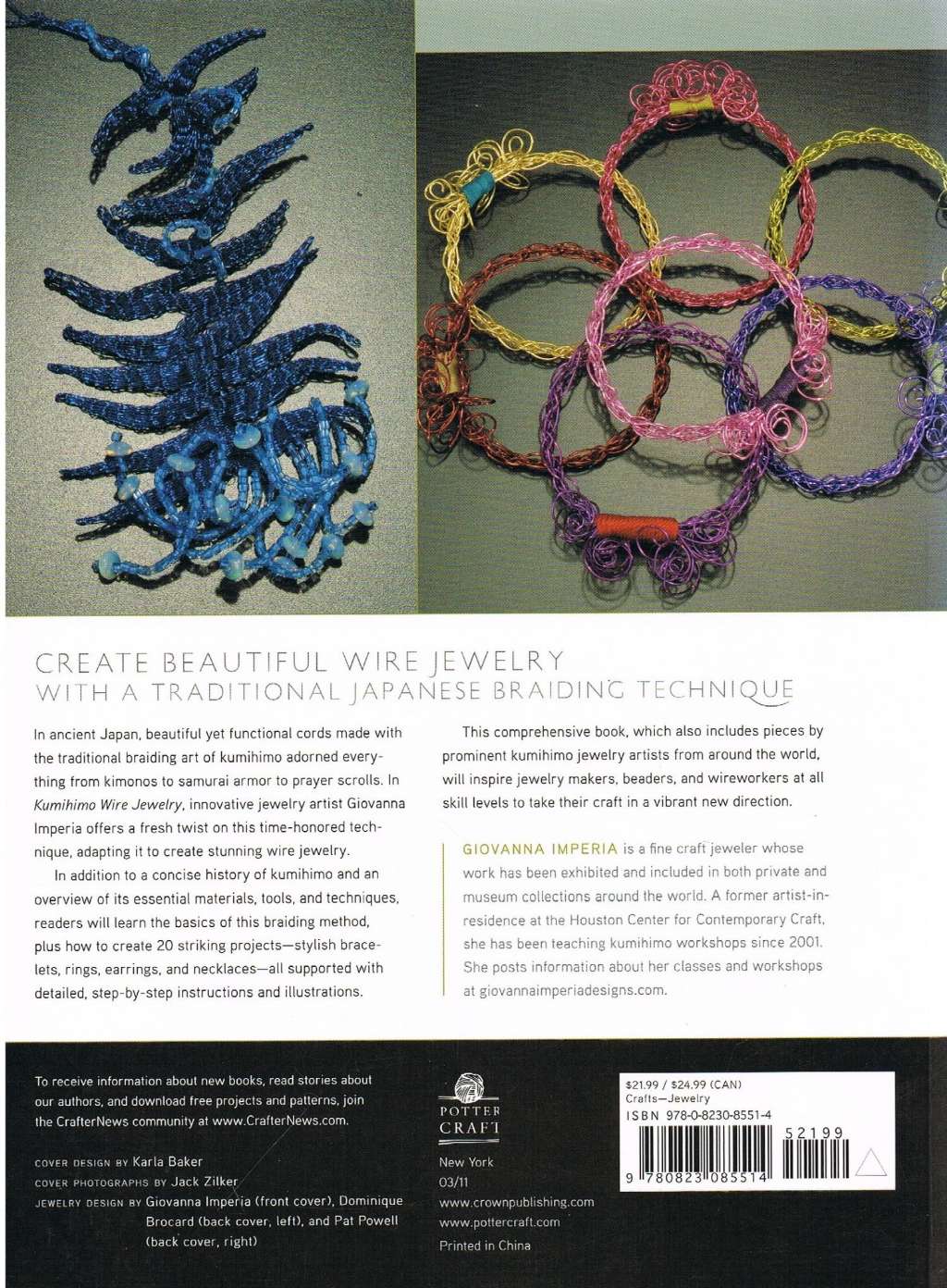 Kumihimo Wire Jewelry: Essential Techniques and 20 Jewelry Projects for the Japanese Art of Braiding