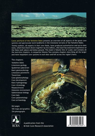 Caves and Karst of the Yorkshire Dales: Volume 1
