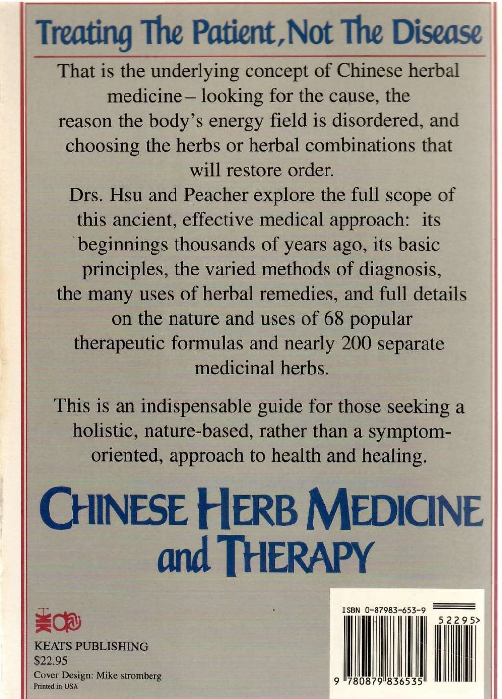 Chinese Herb Medicine and Therapy