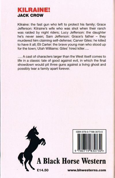 Kilraine! (A Black Horse Western)