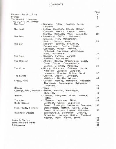 Introduction to the Heraldry of Cumbria by B.E. Maclean-Eltham
