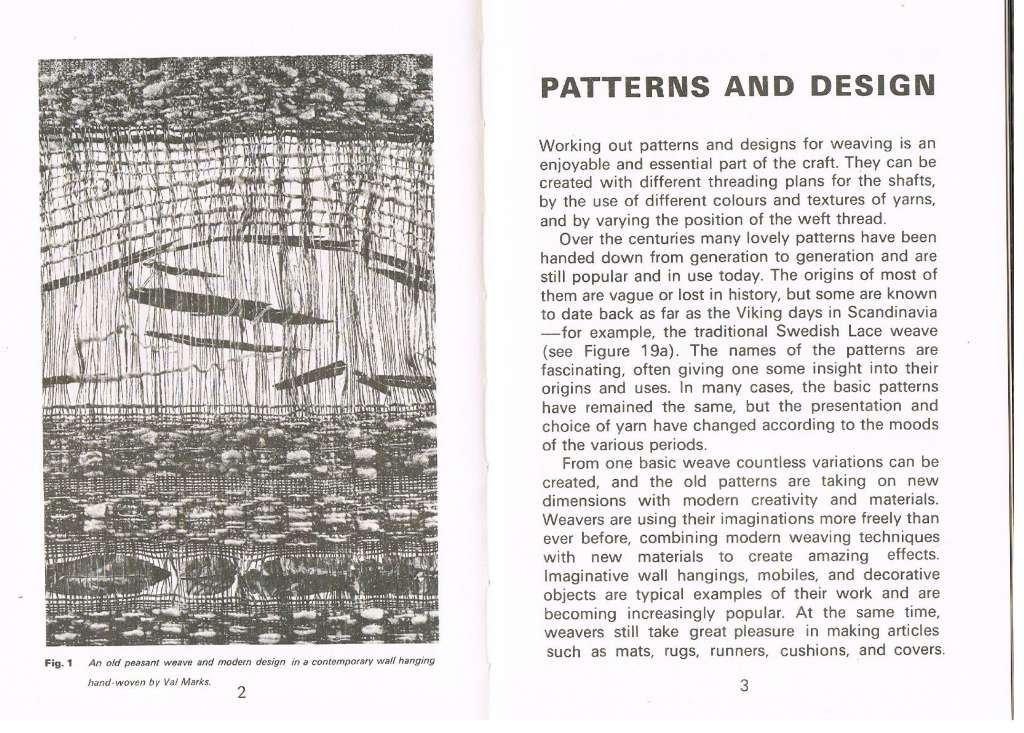 Patterns for Weaving (Instant Library S.)