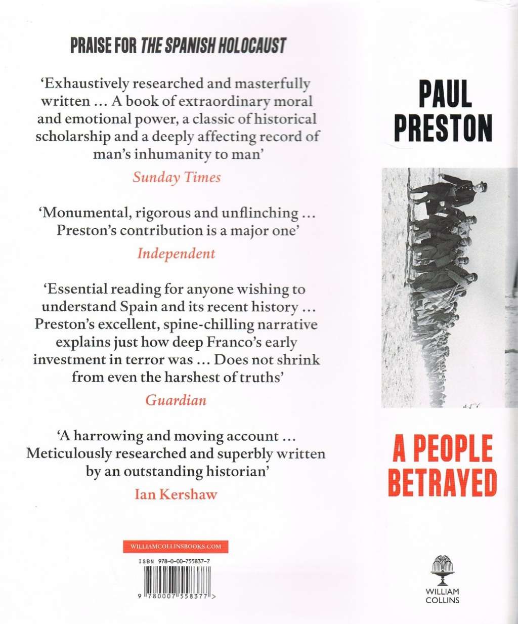 A People Betrayed: A History of Corruption, Political Incompetence and Social Division in Modern Spain 1874-2018