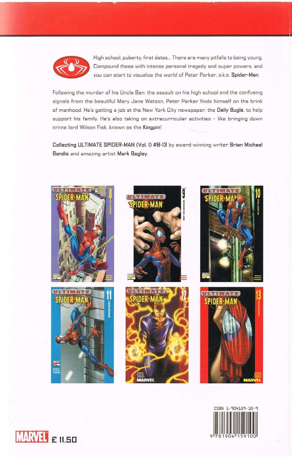 Ultimate Spider-man Vol.2: Learning Curve by Michael Bendis & Mark Bagley