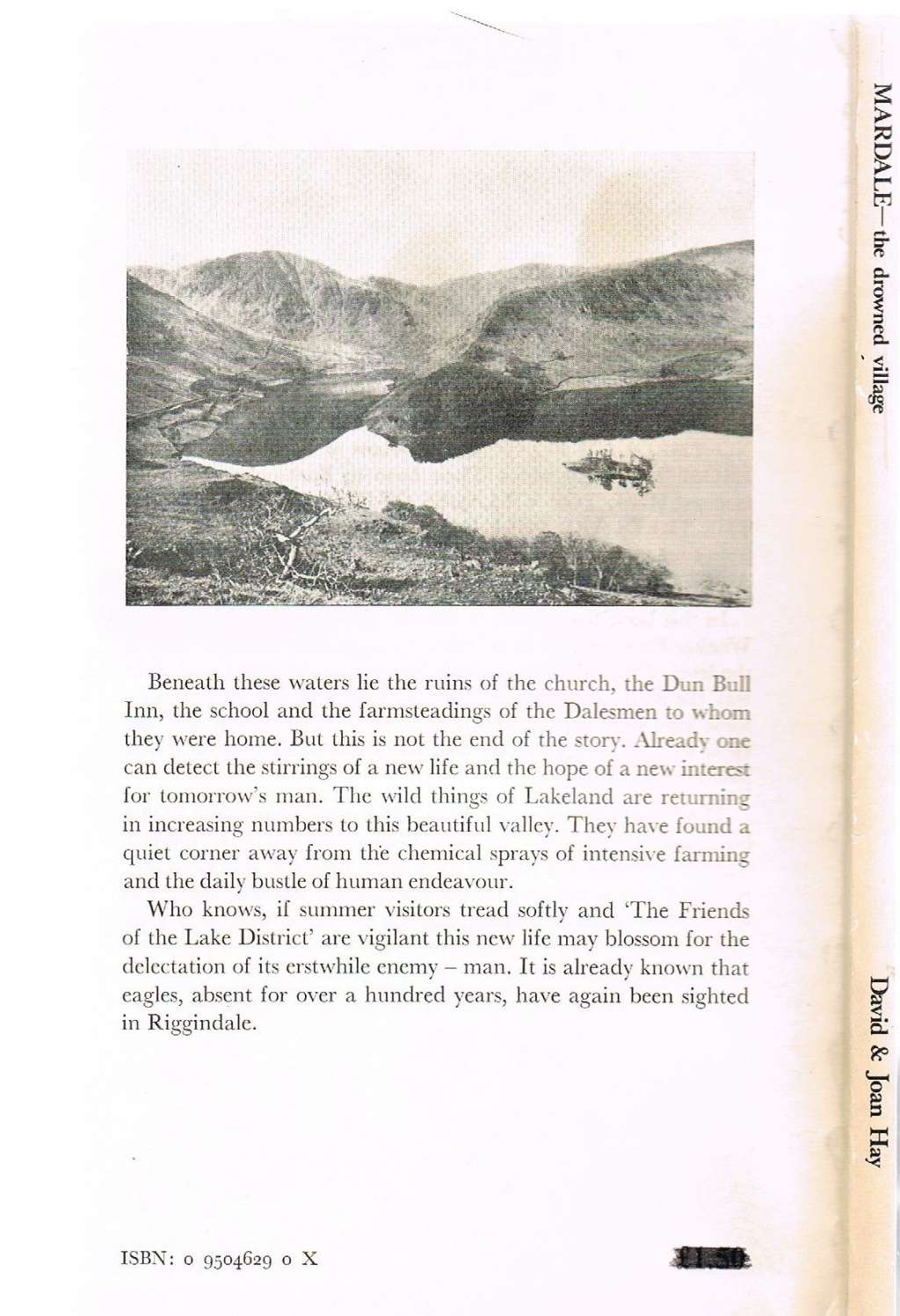 Mardale the Drowned Village: Being a Lakeland Journey into Yesterday by David and Joan Hay