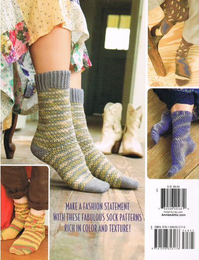 Learn to Crochet Socks the Toe-Up Way! (Annie's Attic)