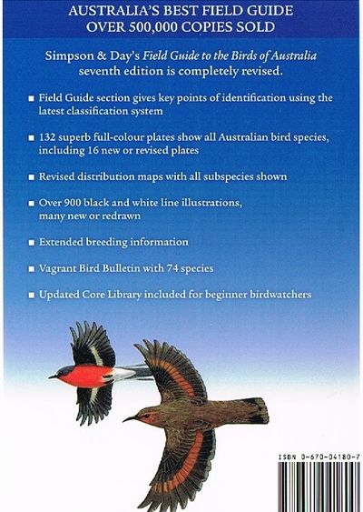Field Guide to the Birds of Australia