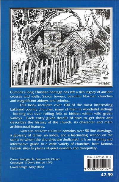 Lakeland Country Churches: A Visitor's Guide by Sheila Ricketts