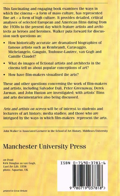 Art and Artists on Screen