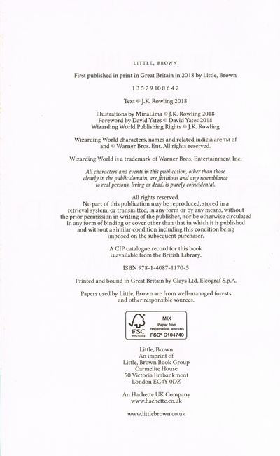 Fantastic Beasts: The Crimes of Grindelwald – The Original Screenplay (Fantastic beasts, 2)