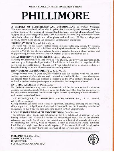 A History of Cockermouth by J. Bernard Bradbury