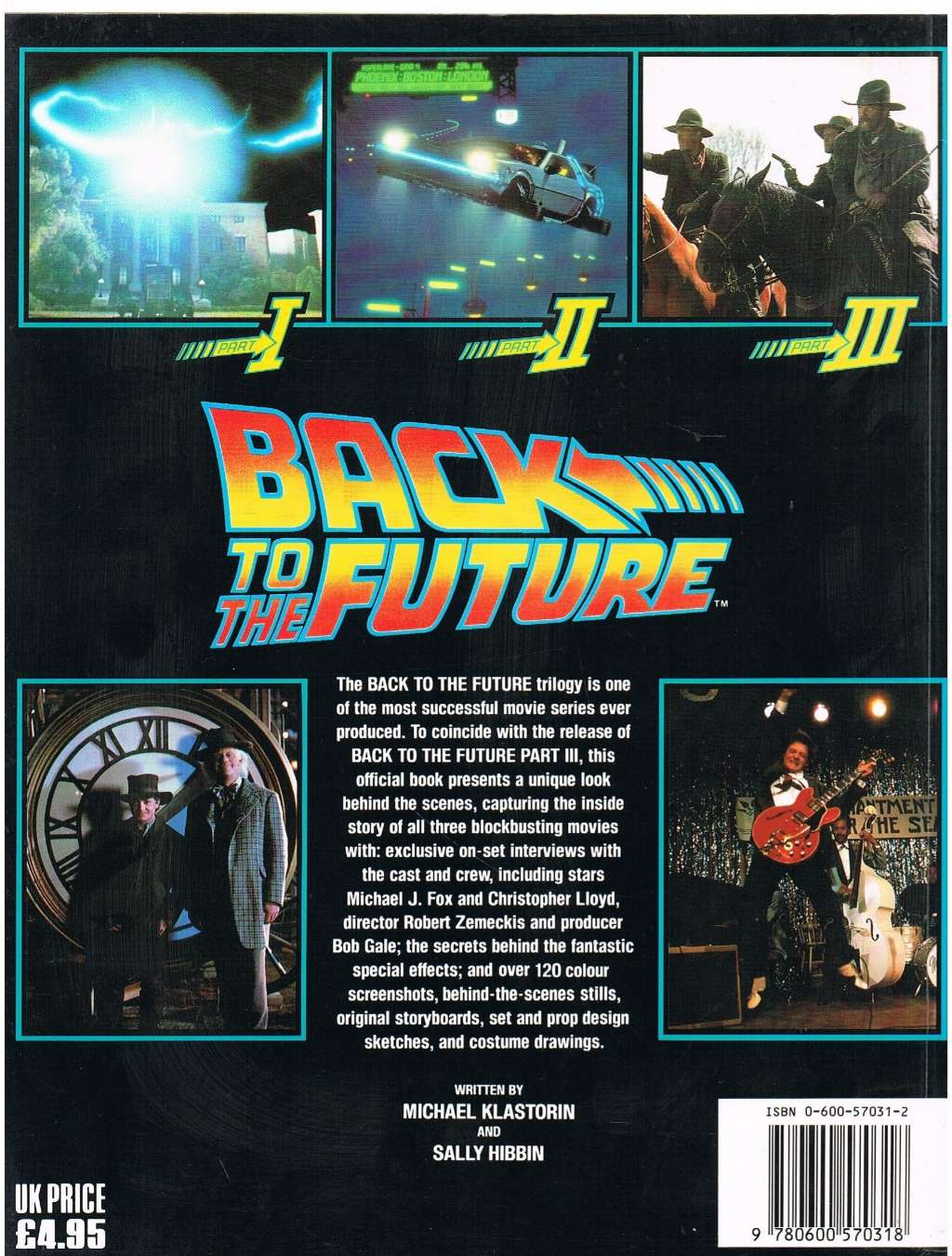 Back to the Future: The Official Book of the Movie (The official book of the movie series)