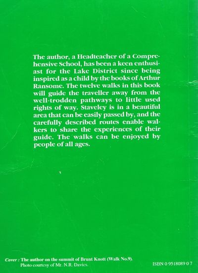 Walks Around Staveley by John Goodier RARE TITLE