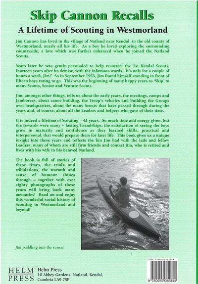 Skip Cannon Recalls: A Lifetime of Scouting in Westmorland by Jim Cannon