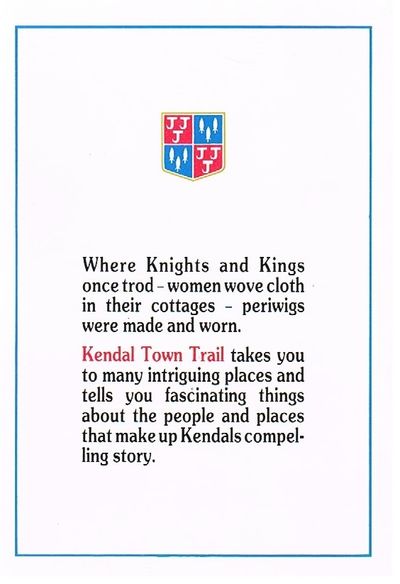 Kendal Town Trail by Arthur Nicholls