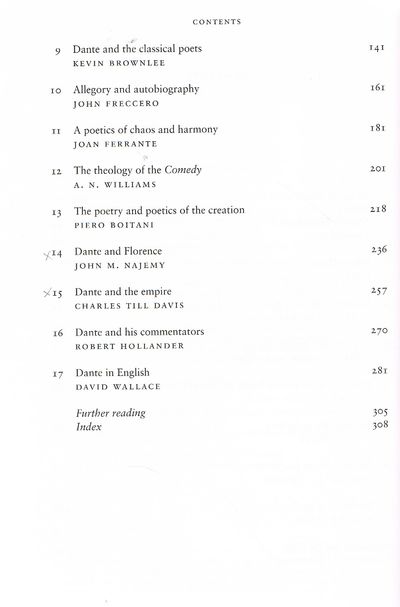 The Cambridge Companion to Dante (Cambridge Companions to Literature)
