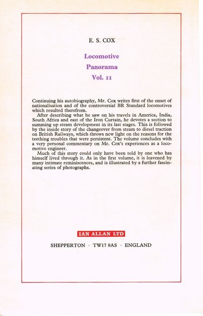 Locomotive Panorama - Volume II