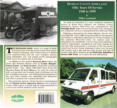 Durham County Ambulance: 50 Years of Service: v. 2 (Nostalgia Road)