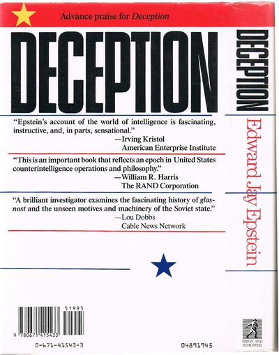Deception: The Invisible War Between the KGB and the CIA